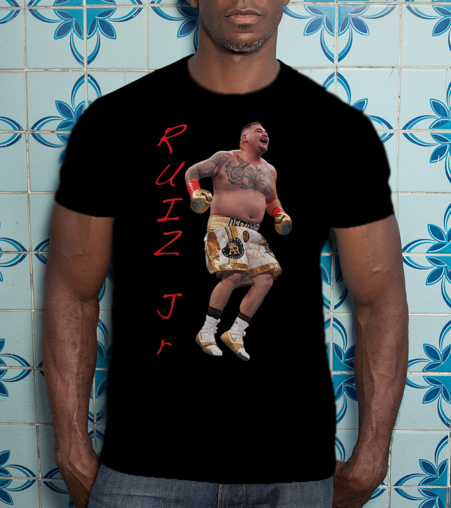 Extended Lunch Break Ruiz Jr Destroyer Boxing T-Shirt