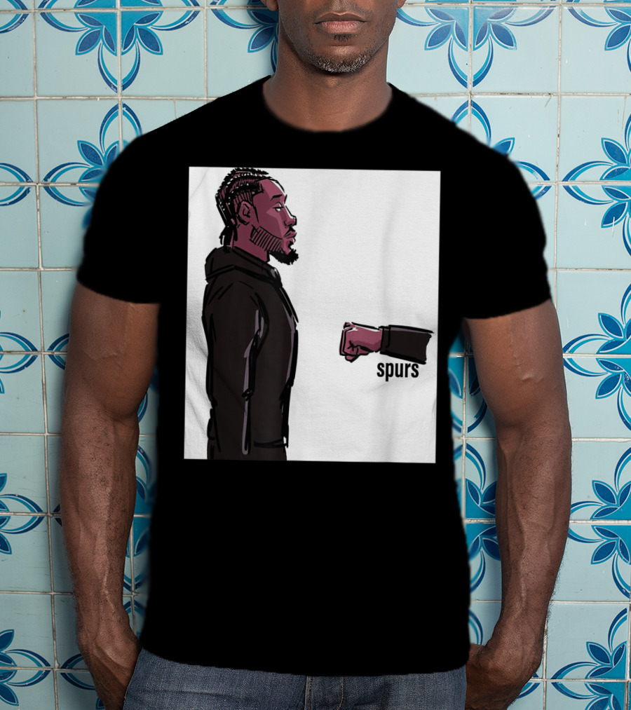 Funny Man Declines Dap Spurs T-Shirt