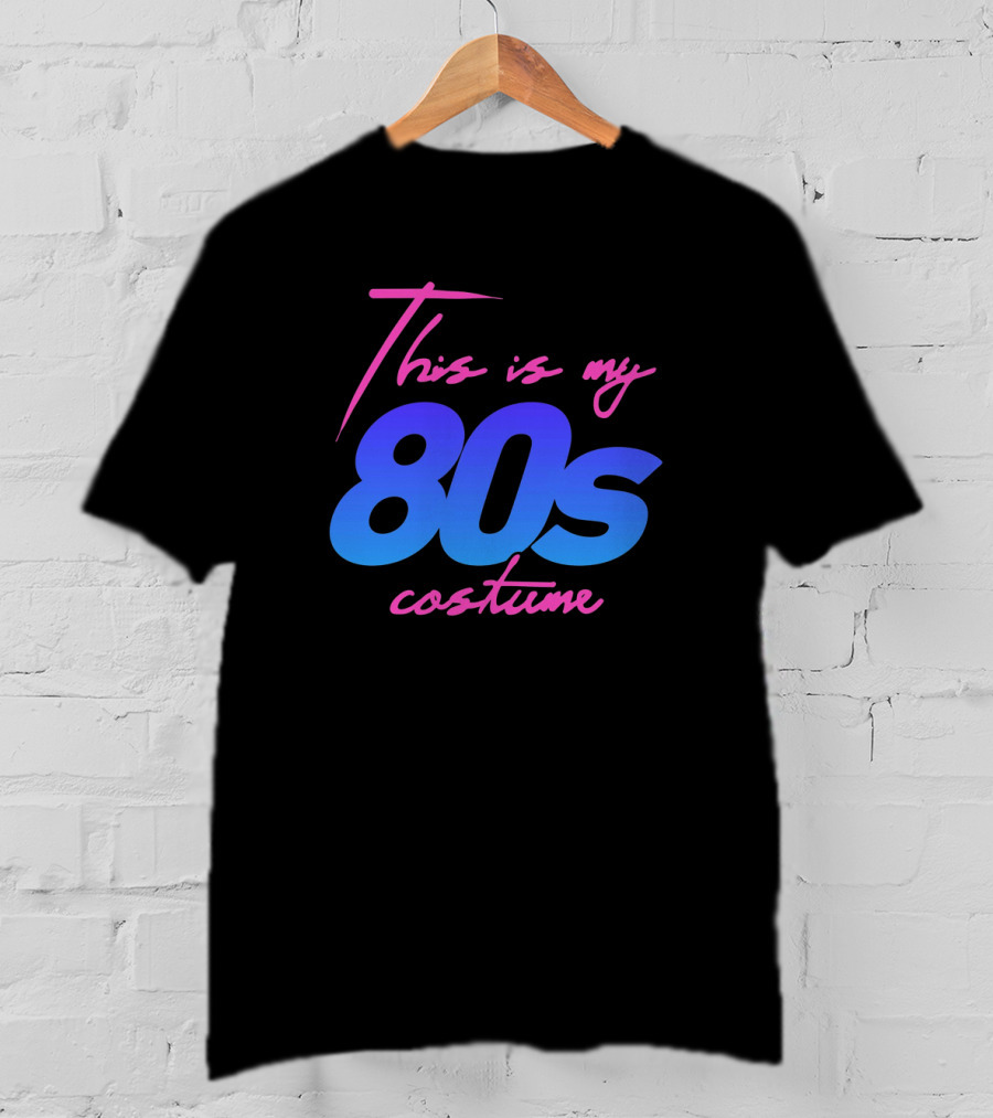 This Is My 80s Costume Funny Halloween KGB T-Shirt