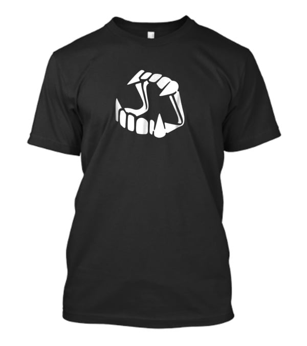 Funny Vampire Teeth Plastic Horror False Fangs T-Shirt
