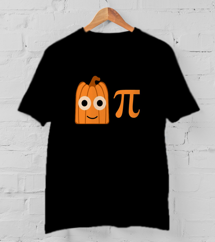 Cute Funny Pumpkin Pi Fall Halloween T-Shirt