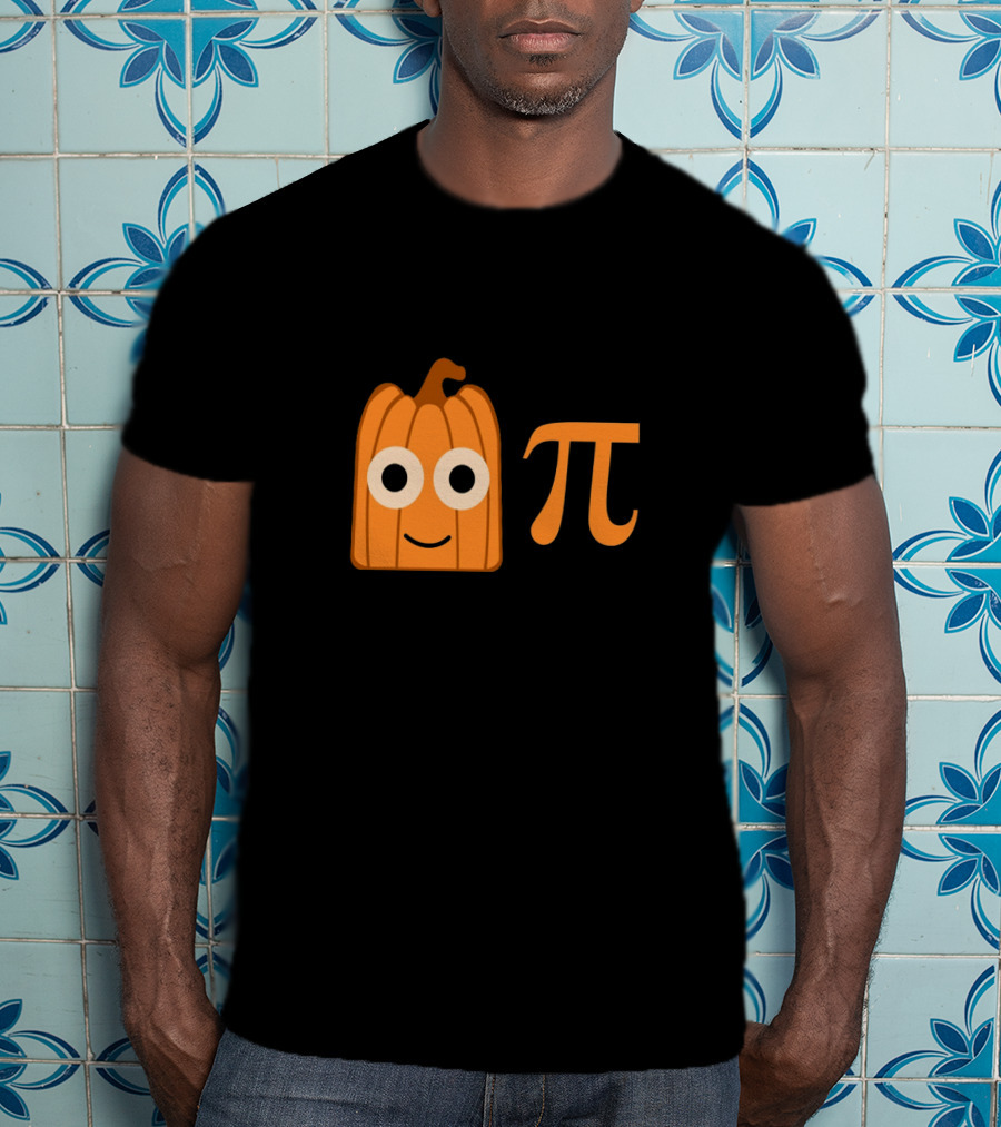 Cute Funny Pumpkin Pi Fall Halloween T-Shirt