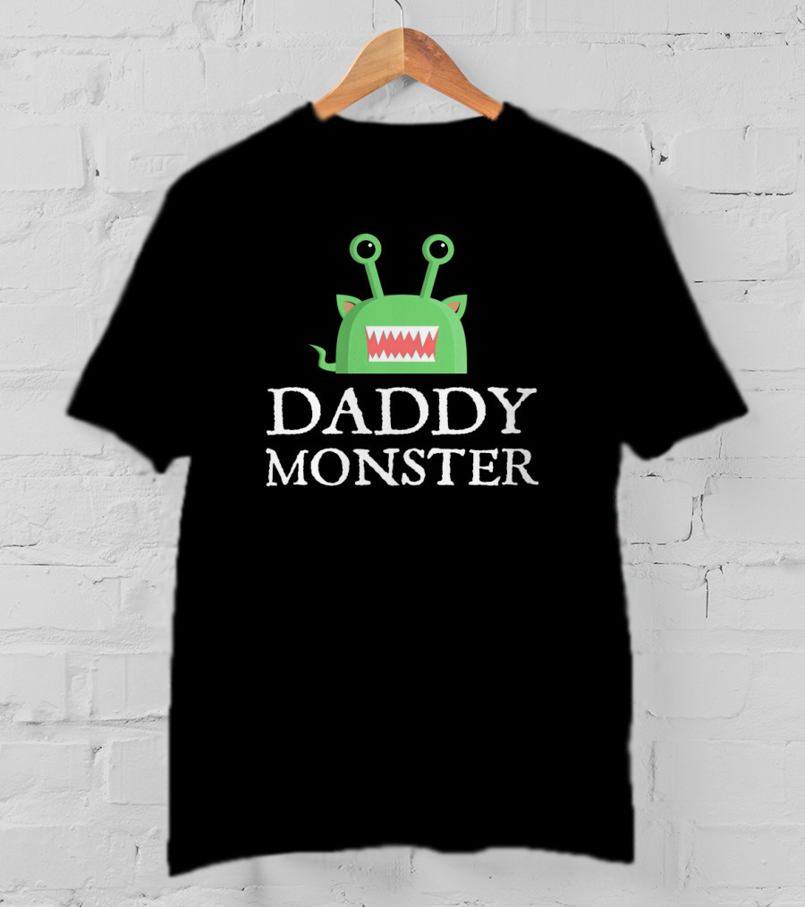 Daddy Monster Family Halloween Costume Mens Shirt Monster Daddy T-Shirt