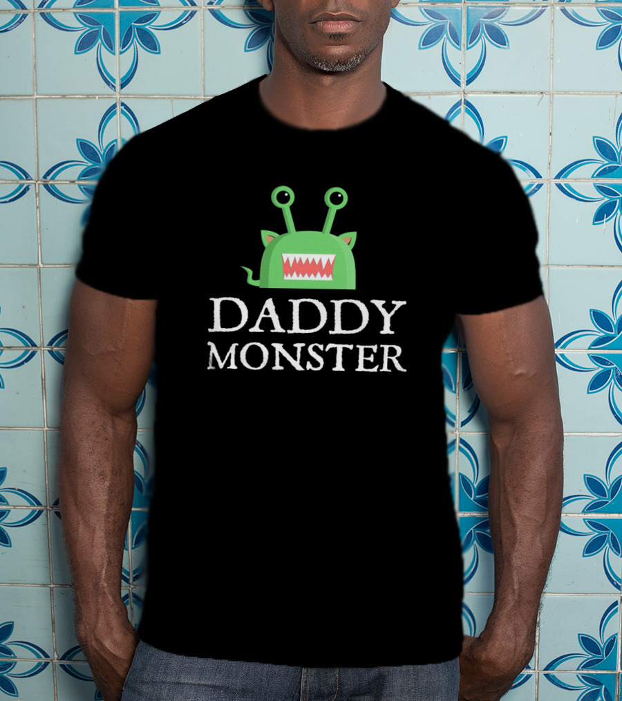 Daddy Monster Family Halloween Costume Mens Shirt Monster Daddy T-Shirt
