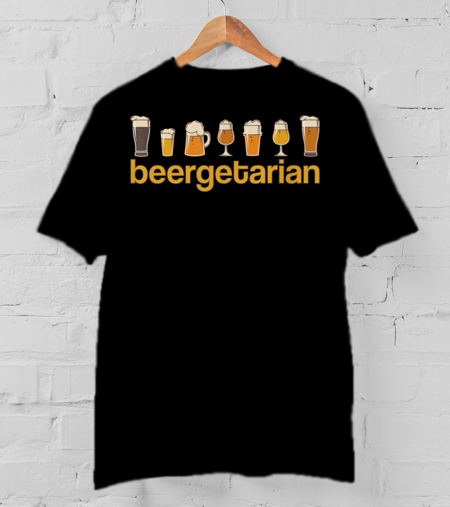 Beergetarian Funny Craft Beer Brewery Lovers T-Shirt