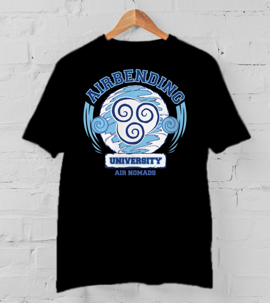Air Bending University Air Nomads Logo Avatar T-Shirt