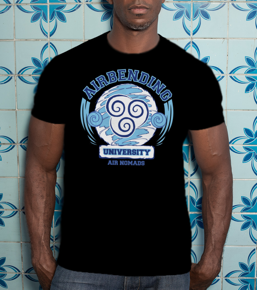 Air Bending University Air Nomads Logo Avatar T-Shirt