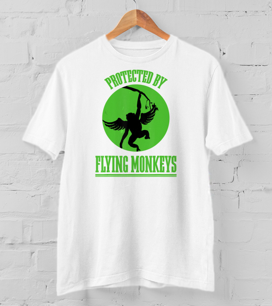 Oz Wicked Witch Protected By Flying Monkeys Wizard Of T-Shirt