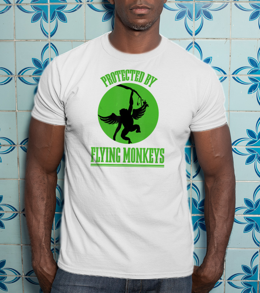 Oz Wicked Witch Protected By Flying Monkeys Wizard Of T-Shirt