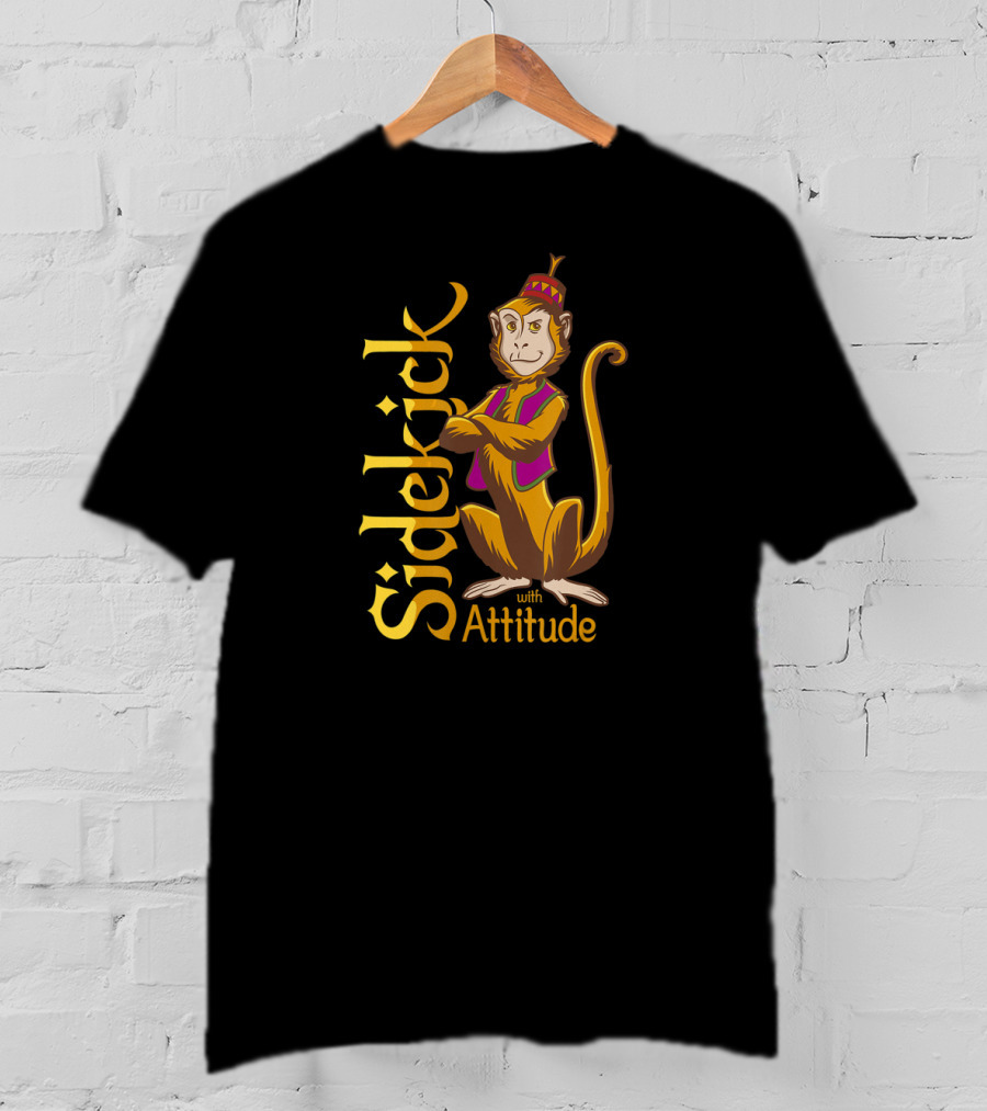 Disney Aladdin Live Action Abu Sidekick With Attitude T-Shirt