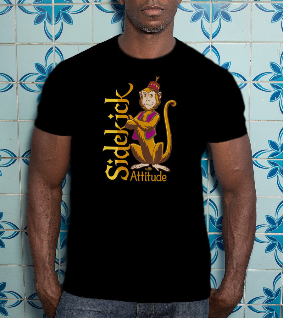 Disney Aladdin Live Action Abu Sidekick With Attitude T-Shirt