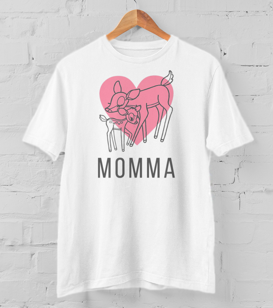 Disney Bambi Momma Heart T-Shirt