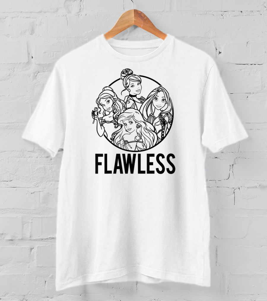 Flawless Disney Princess Group Shot T-Shirt
