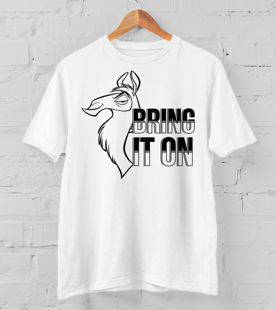 Disney Emperor's New Groove Kuzco Llama Bring It On T-Shirt