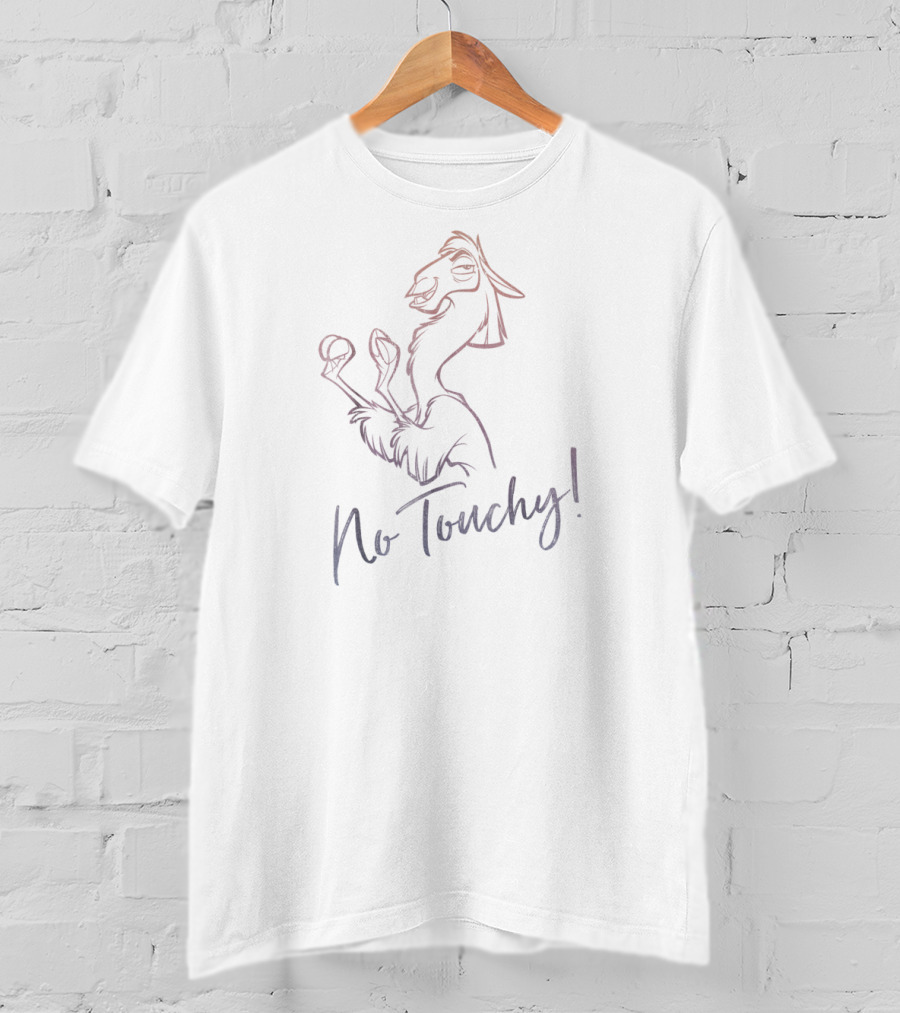 Disney Emperor's New Groove No Touchy Llama T-Shirt