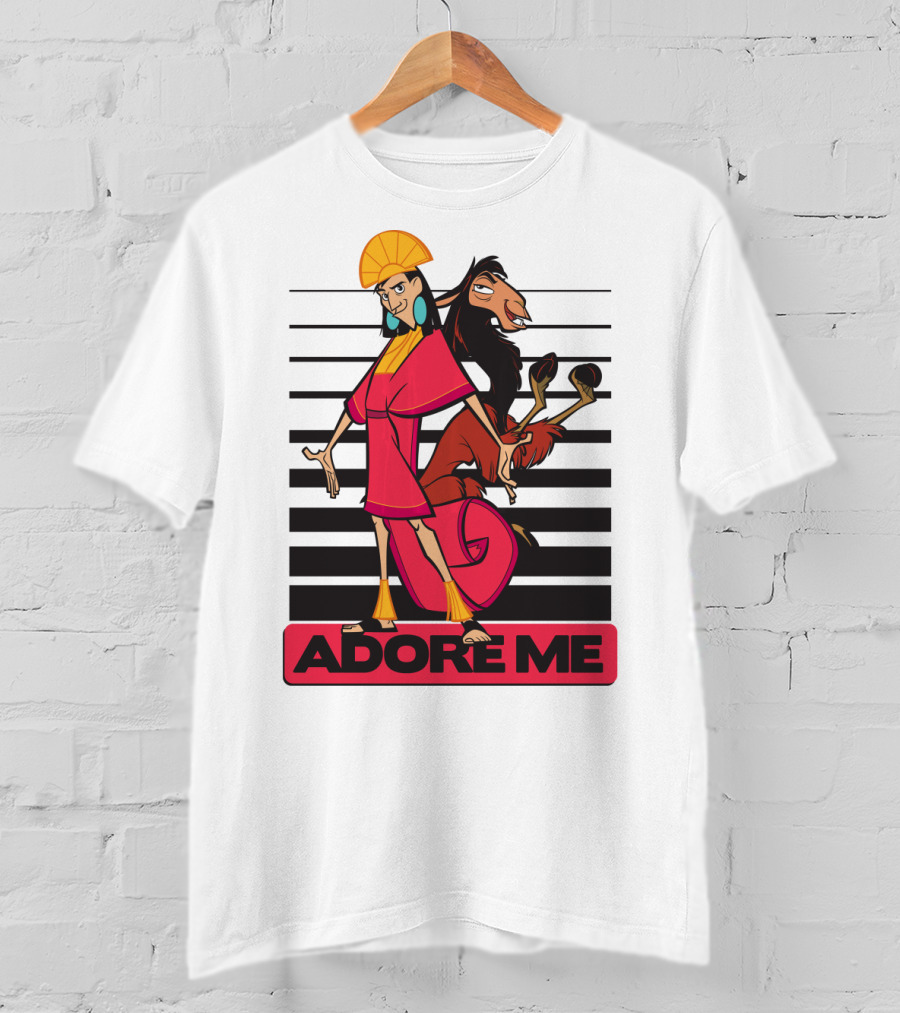 Disney Emperor's New Groove Kuzco Adore Me Stripes T-Shirt