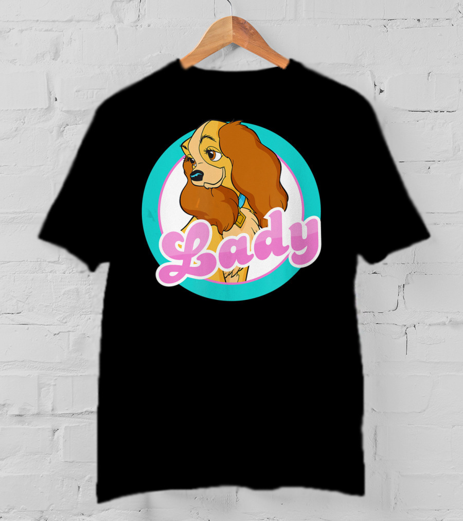 Lady And The Tramp Lady Face Disney T-Shirt