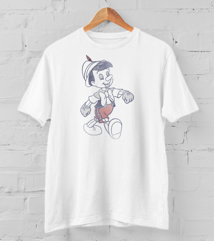 Disney Pinocchio Strut Classic Cartoon T-Shirt