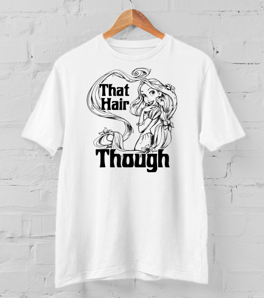 Disney Tangled Rapunzel That Hair Though Sketch T-Shirt