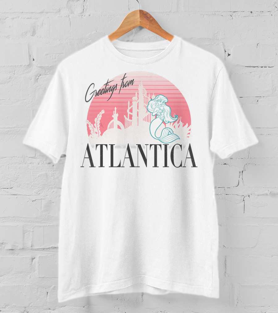 Greetings From Atlantica Disney The Little Mermaid Ariel T-Shirt
