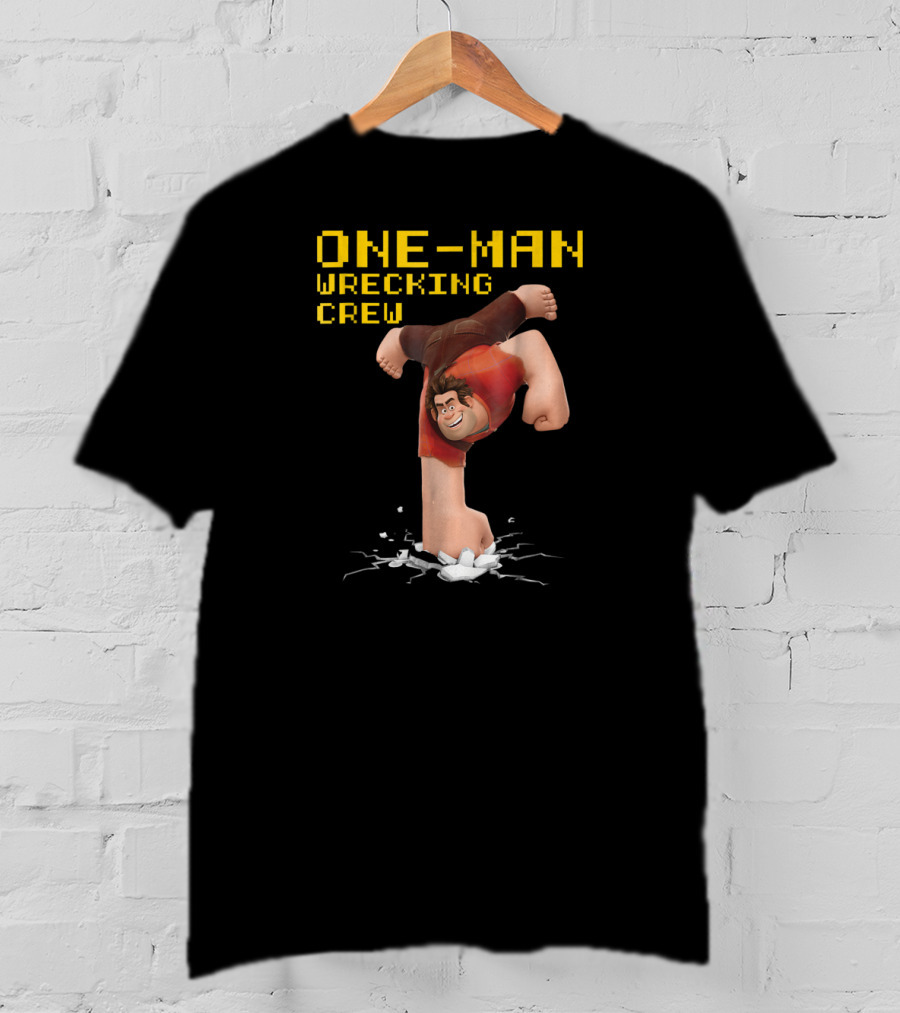 Disney Wreck It Ralph 2 One-Man Wrecking Crew T-Shirt