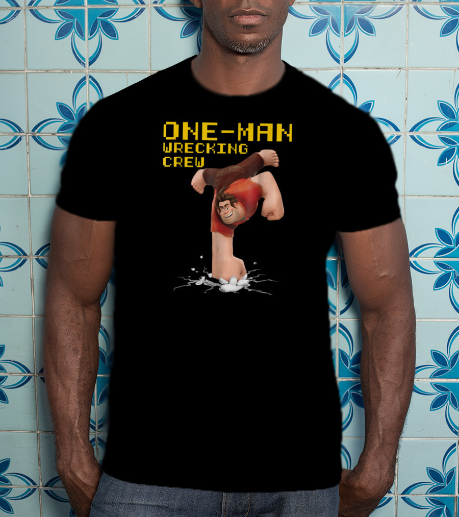 Disney Wreck It Ralph 2 One-Man Wrecking Crew T-Shirt