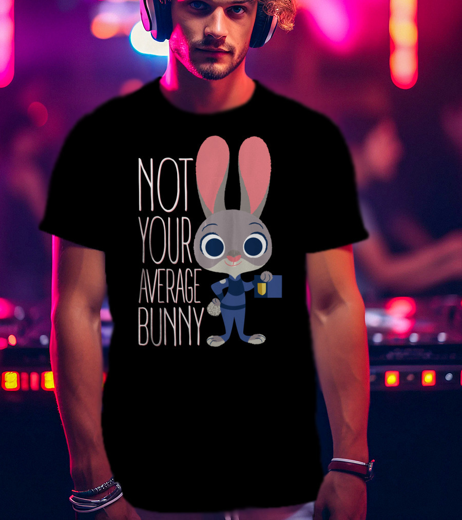 Disney Zootopia Not Your Average Bunny Judy Hopps T-Shirt