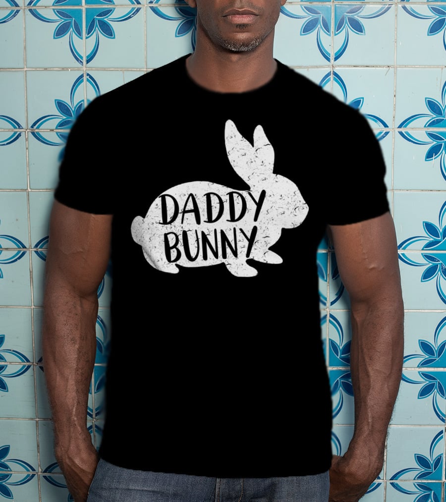 Daddy Bunny Cute Matching Family Easter Bunny T-Shirt