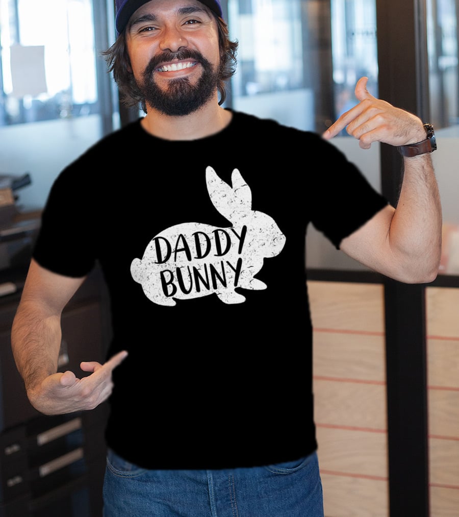 Daddy Bunny Cute Matching Family Easter Bunny T-Shirt