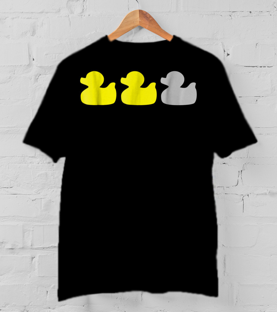 Duck Duck Gray Duck Humor Minnesota Yellow And Gray Ducks T-Shirt