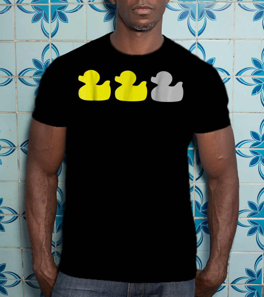 Duck Duck Gray Duck Humor Minnesota Yellow And Gray Ducks T-Shirt