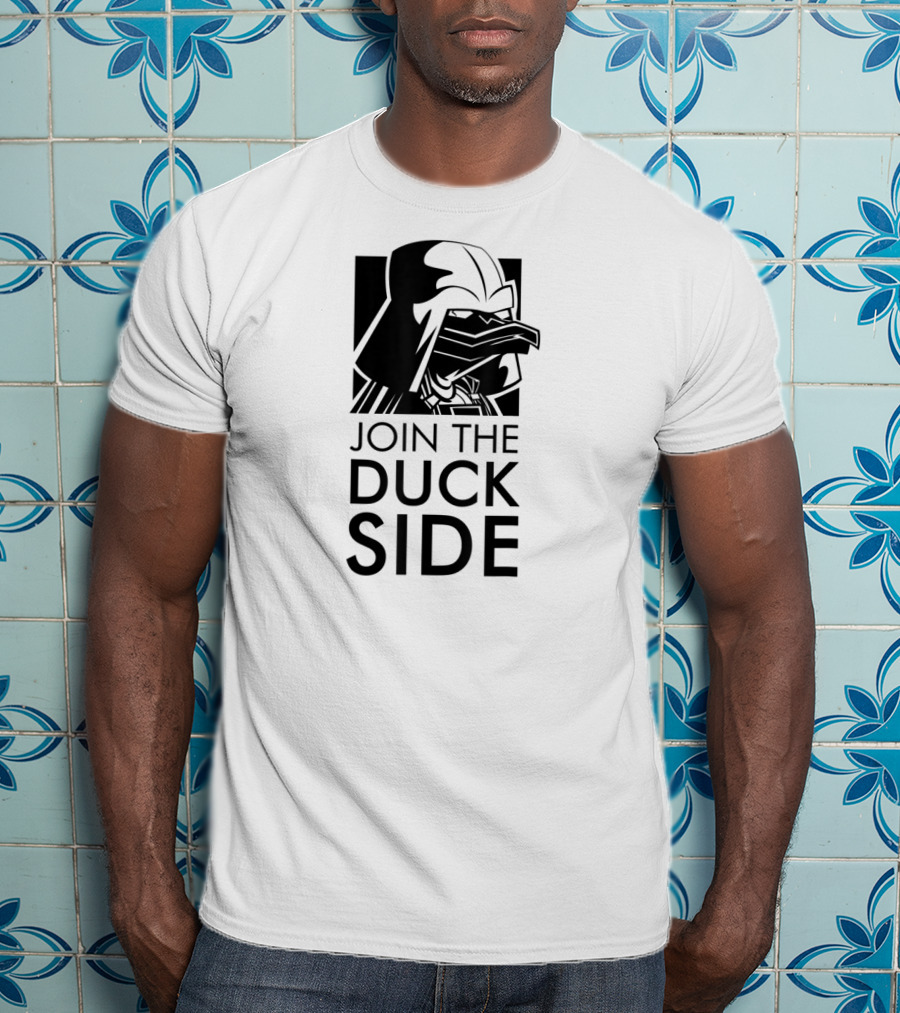 Join The Duck Side Ducky Ducks Duckling Fun Darth Vader T-Shirt