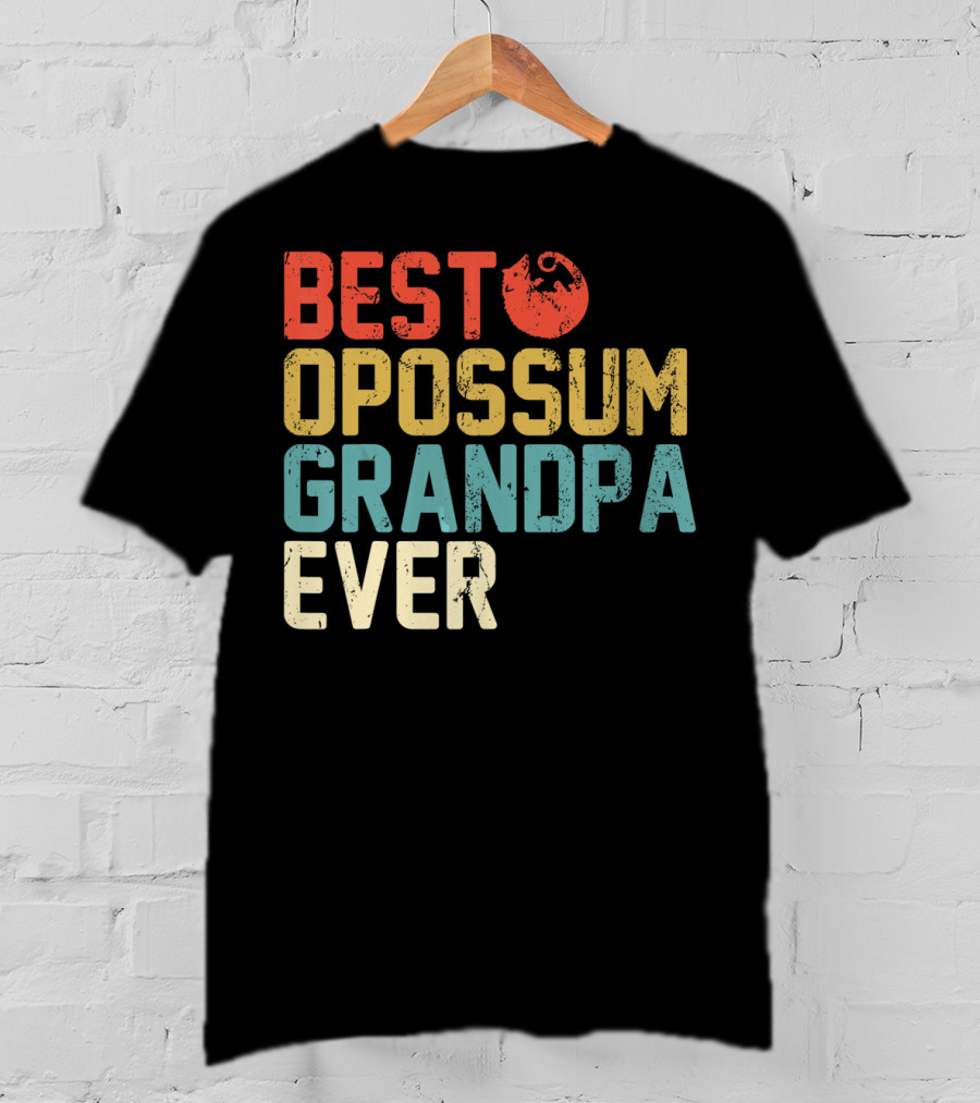 Best Opossum Grandpa Ever T-Shirt
