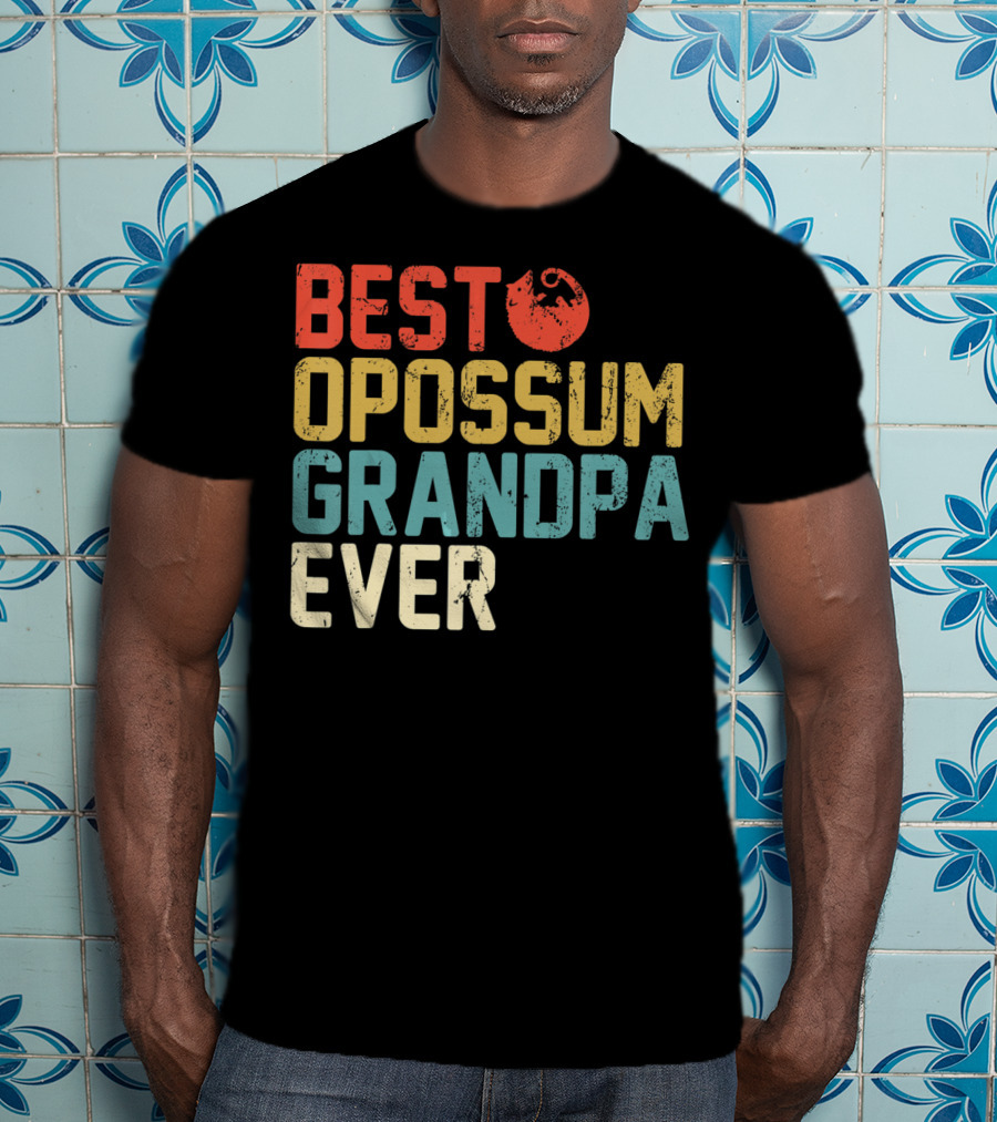 Best Opossum Grandpa Ever T-Shirt