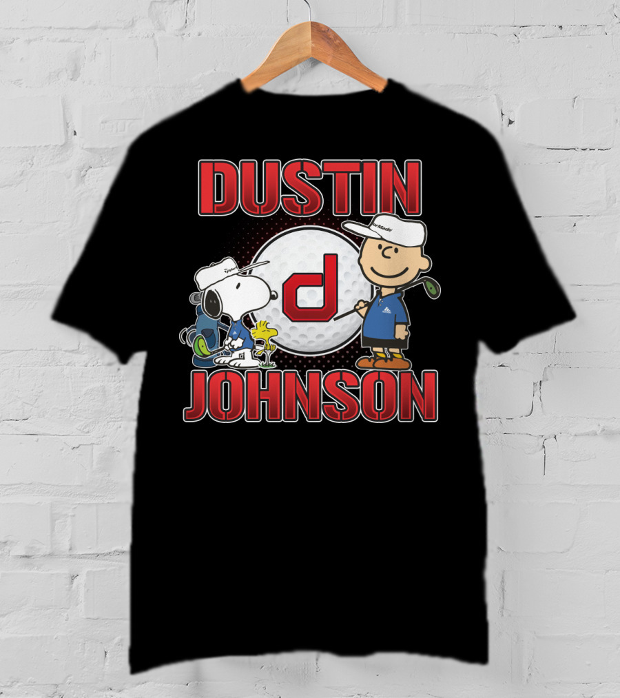 Dustin Johnson Pro Golf Snoopy The Peanuts Movie T-Shirt