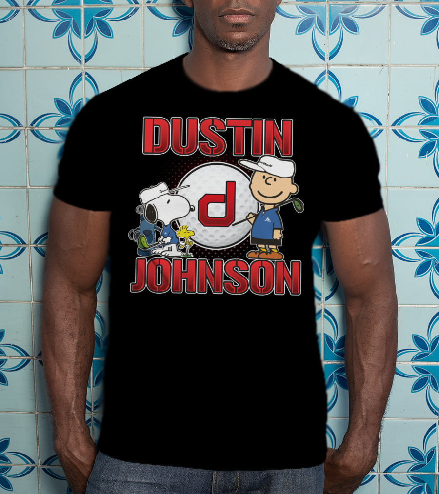 Dustin Johnson Pro Golf Snoopy The Peanuts Movie T-Shirt