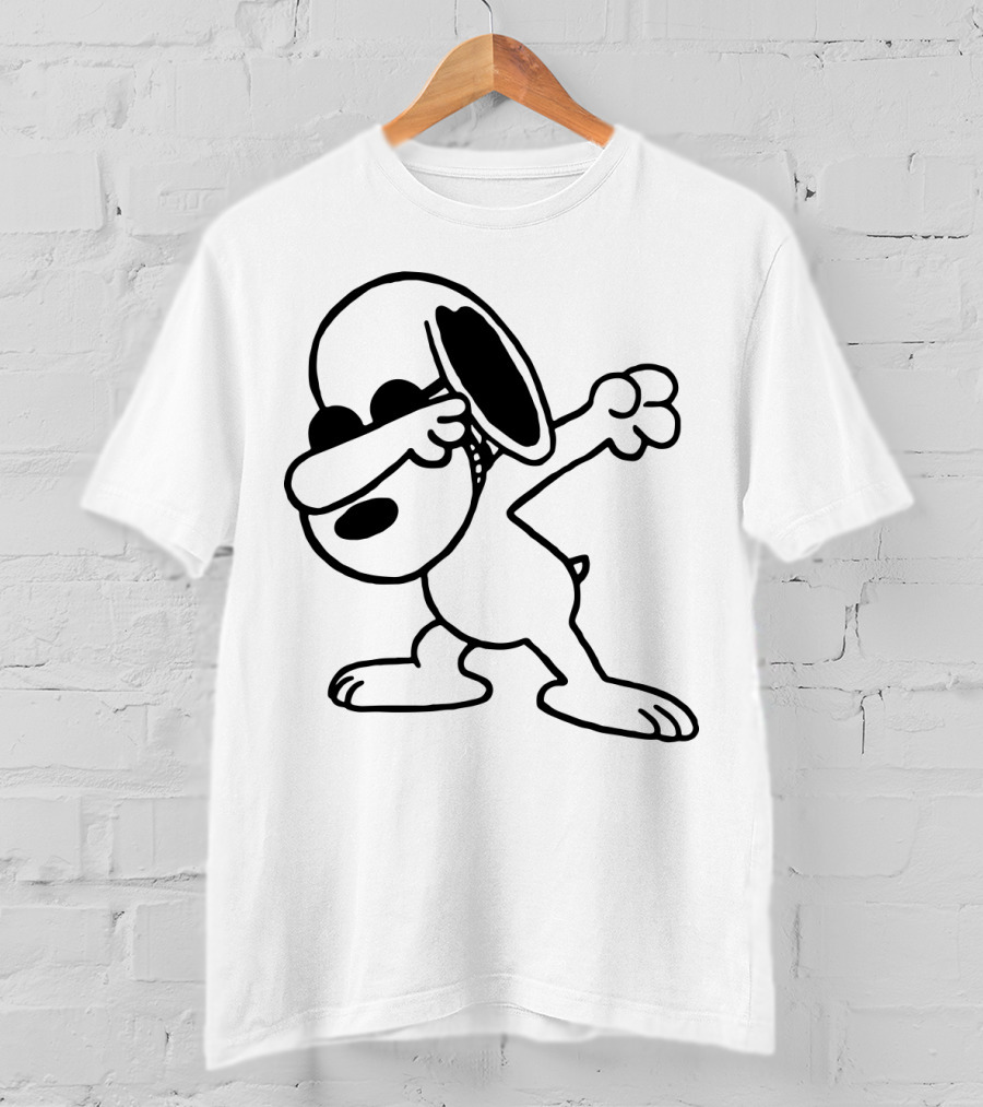 Snoopy Dabbing Dance From The Peanuts Movie T-Shirt