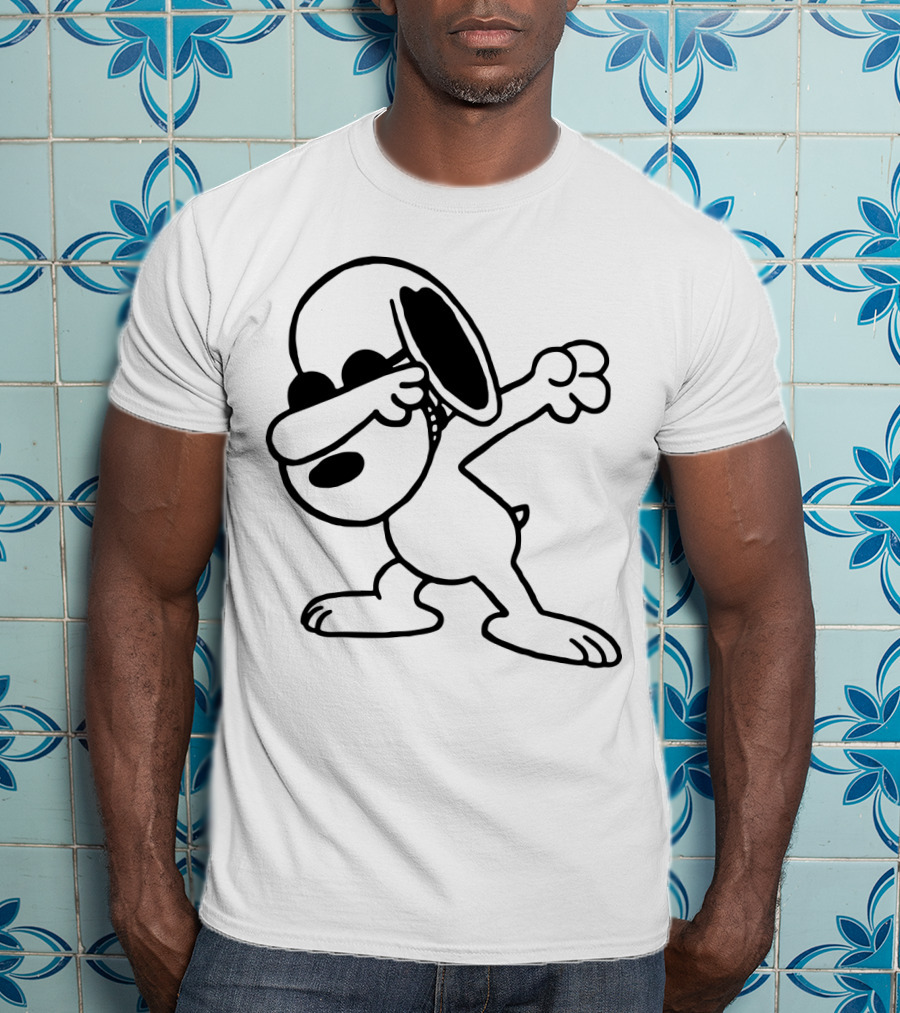 Snoopy Dabbing Dance From The Peanuts Movie T-Shirt