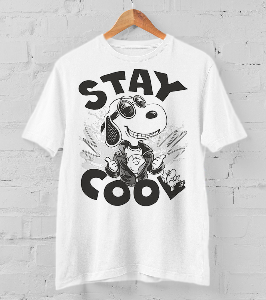 Stay Cool Snoopy The Peanuts Movie Thumbs Up T-Shirt