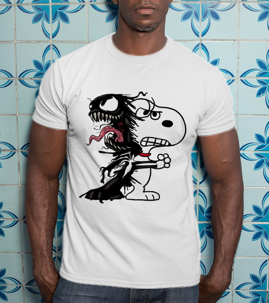 Venom Snoopy Mashup The Peanuts Movie T-Shirt