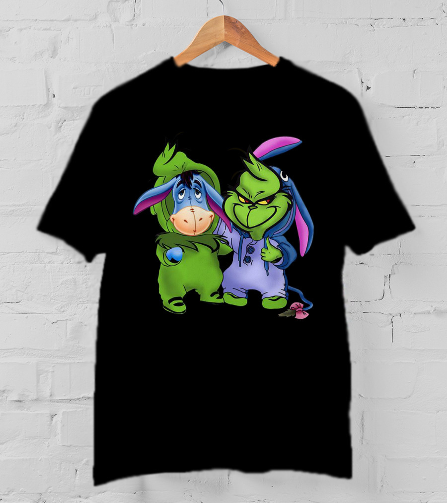 Baby Eeyore And Grinches Pajama Friends T-Shirt