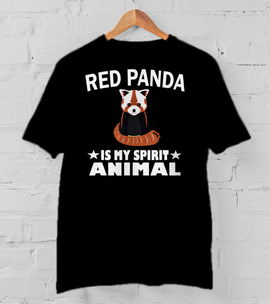 Red Panda Is My Spirit Animal T-Shirt