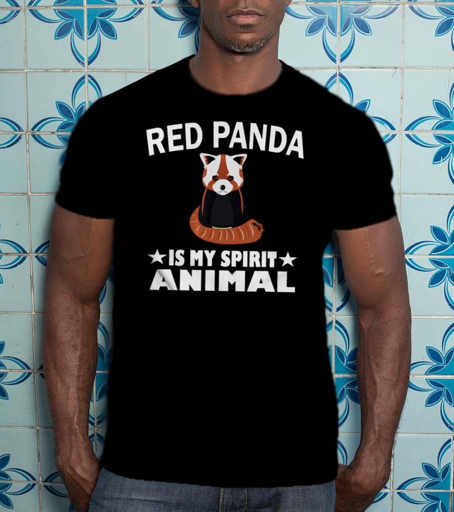 Red Panda Is My Spirit Animal T-Shirt