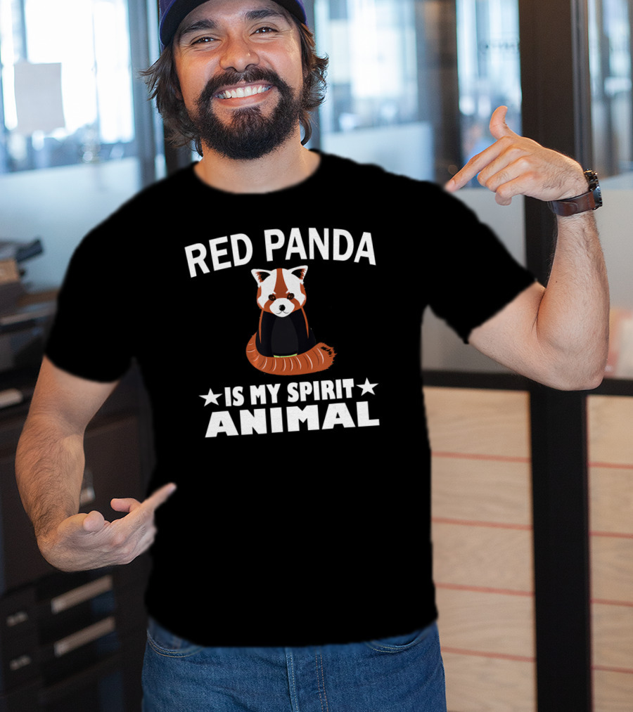 Red Panda Is My Spirit Animal T-Shirt