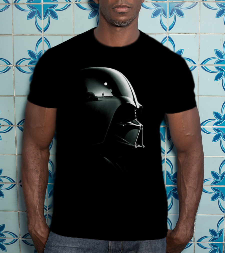 Star Wars Darth Vader Always Missing You Scenic Reflection T-Shirt