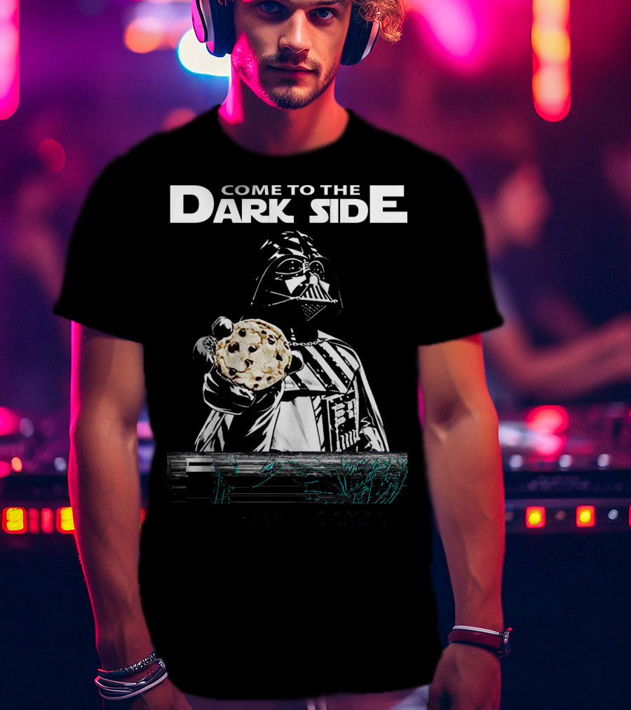 Come To The Dark Side We Have Cookies Darth Vader T-Shirt