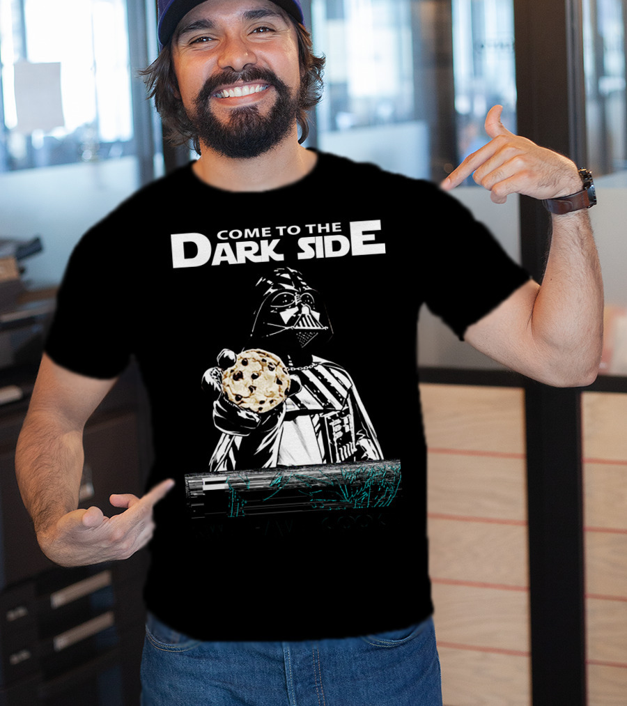 Come To The Dark Side We Have Cookies Darth Vader T-Shirt