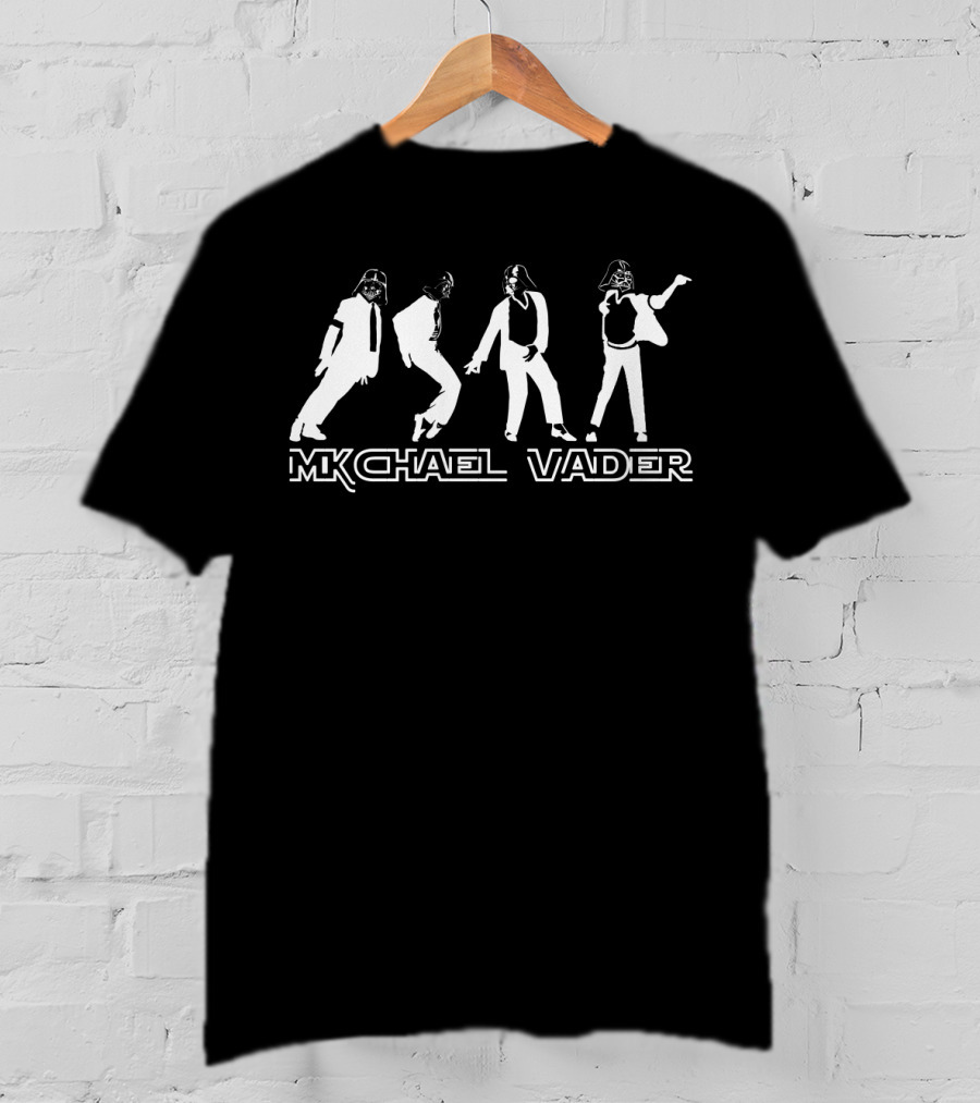 Michael Vader Star Wars Darth Vader Moon Walking T-Shirt