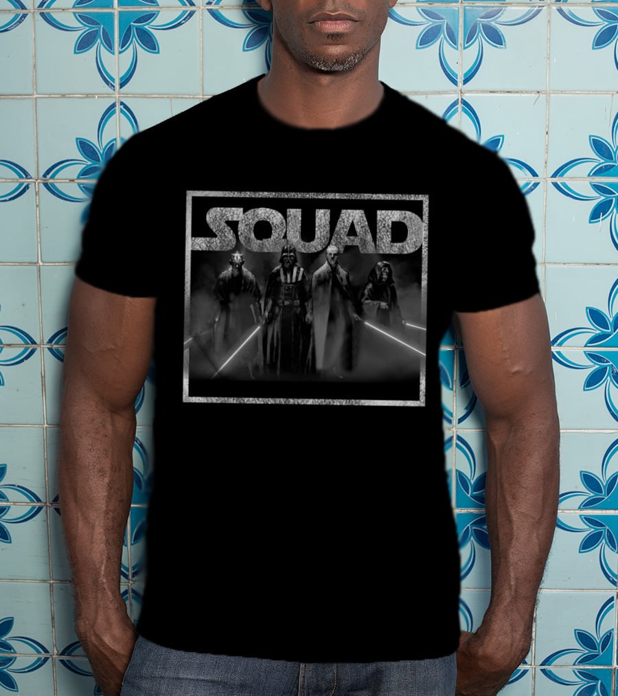 Squad Goal Darth Vader Star Wars Jedi Lightsaber Sith Lords T-Shirt