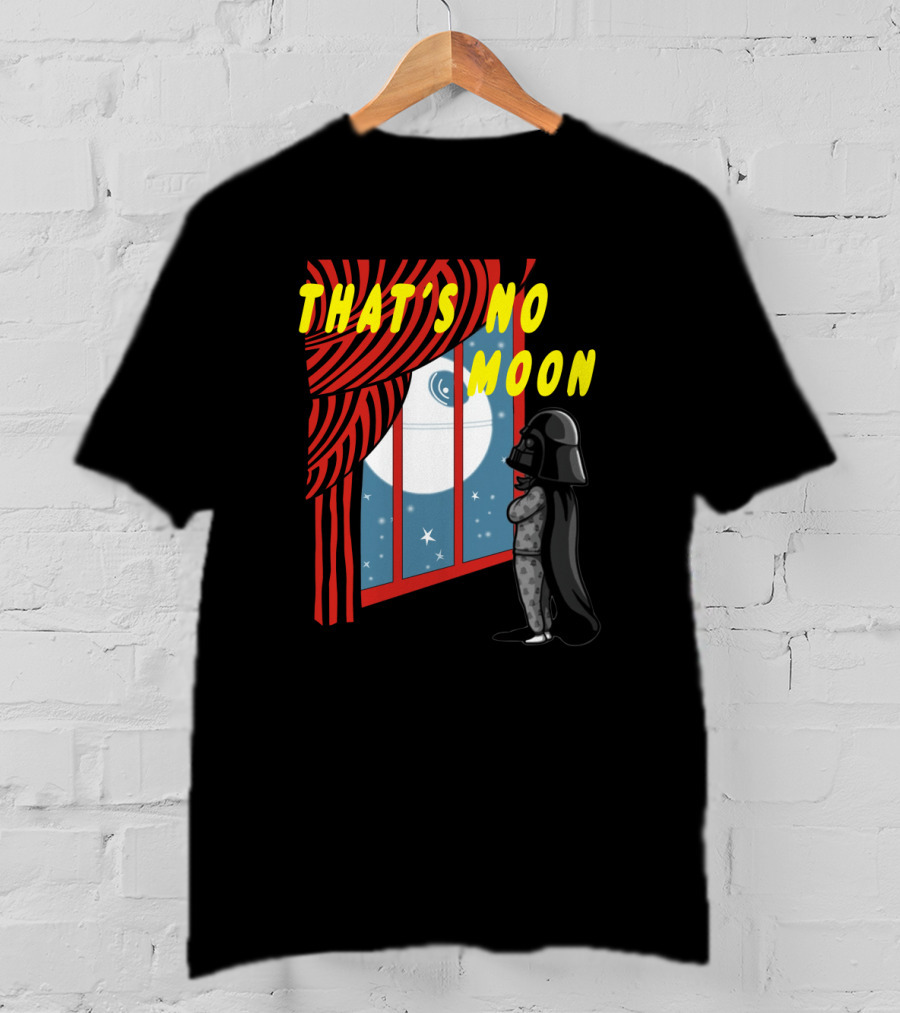 That's No Moon Darth Vader Star Wars Window Scene T-Shirt